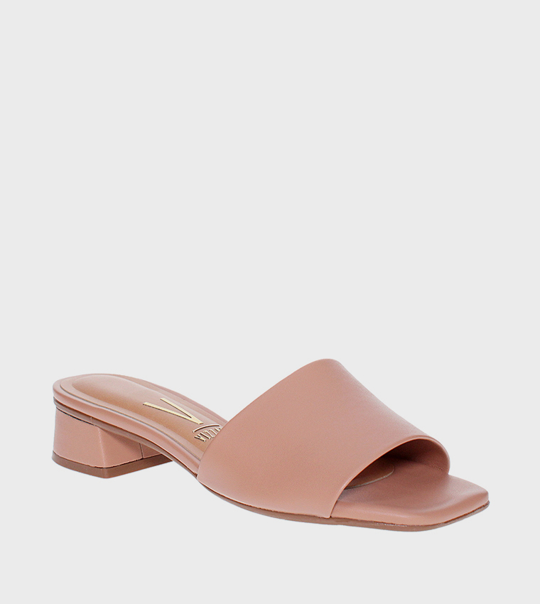 RAQUEL Low Block Heel Sandals