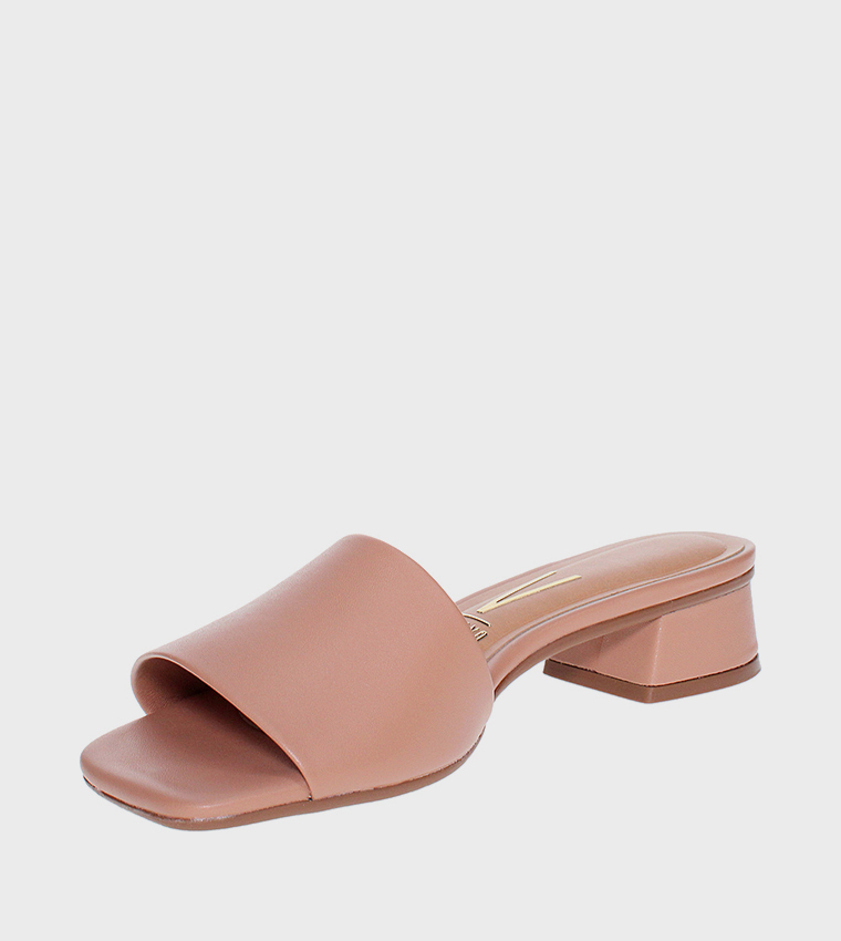 RAQUEL Low Block Heel Sandals