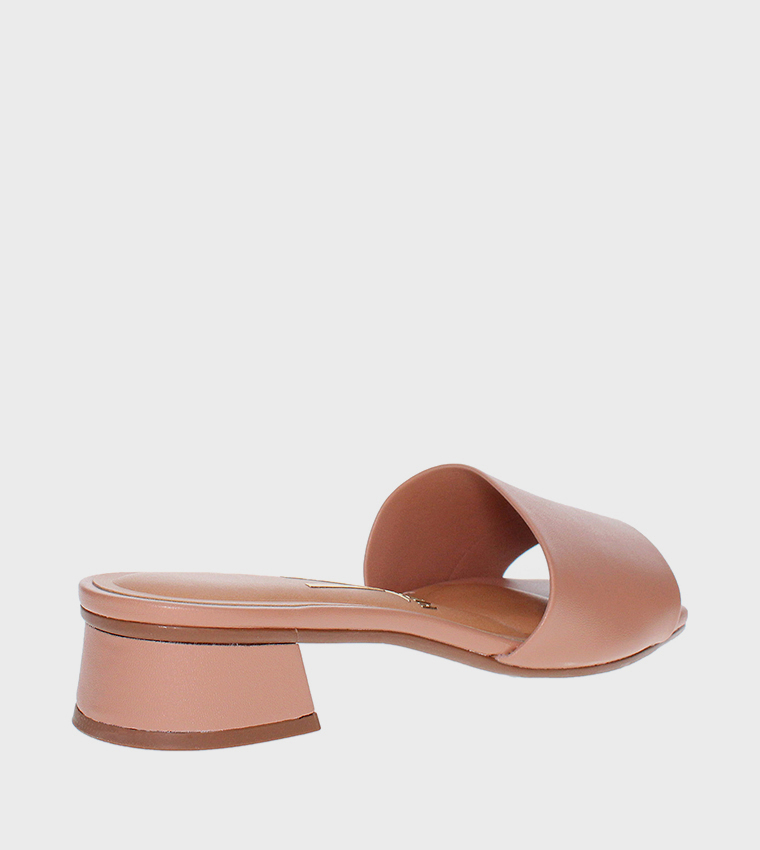 RAQUEL Low Block Heel Sandals