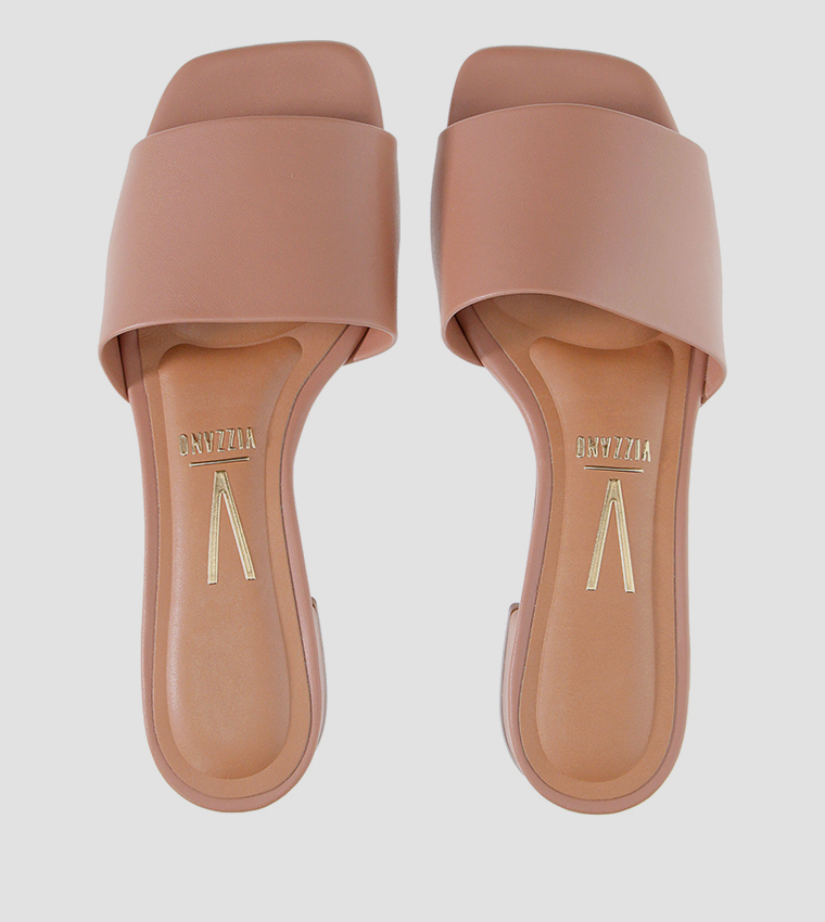 RAQUEL Low Block Heel Sandals