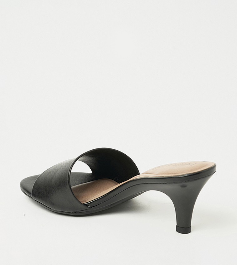 LEANDER Open Toe Heel Sandals
