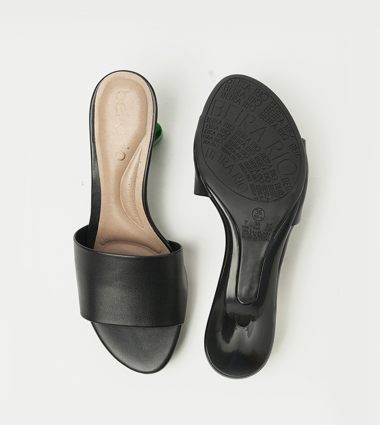 LEANDER Open Toe Heel Sandals