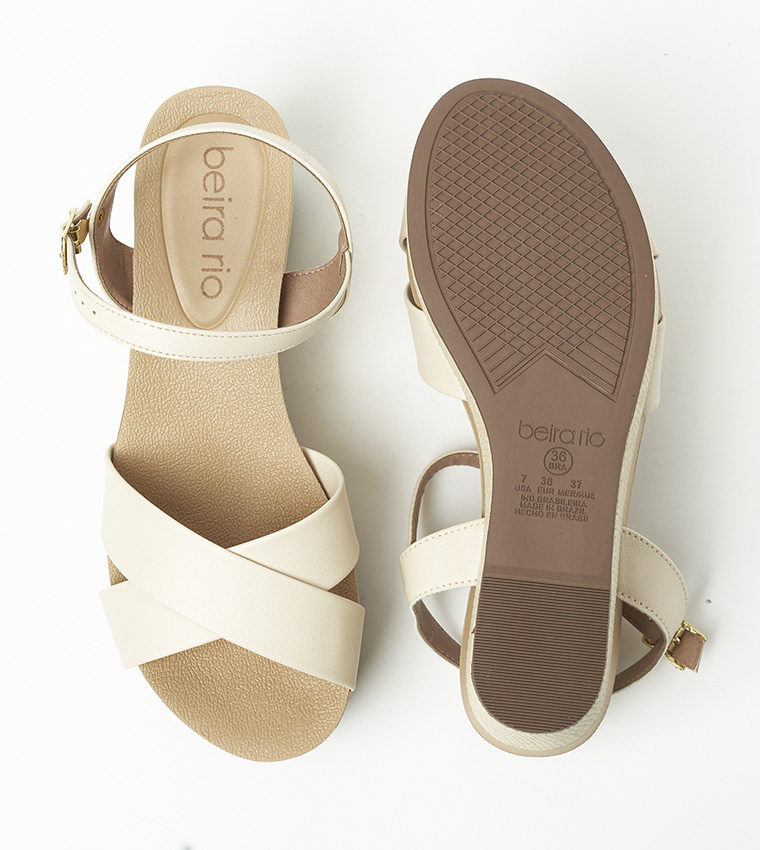FREYA Ankle Strap Wedge Sandals