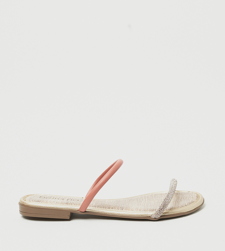 HADASSAH Embellished Flat Sandals