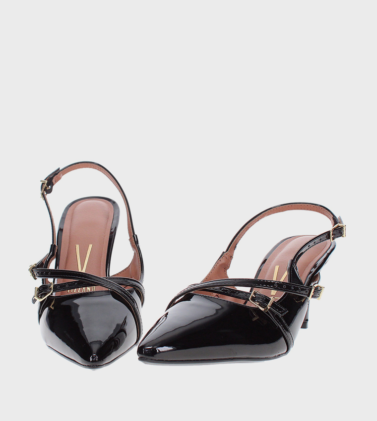Pointed Toe Slingback Pumps
