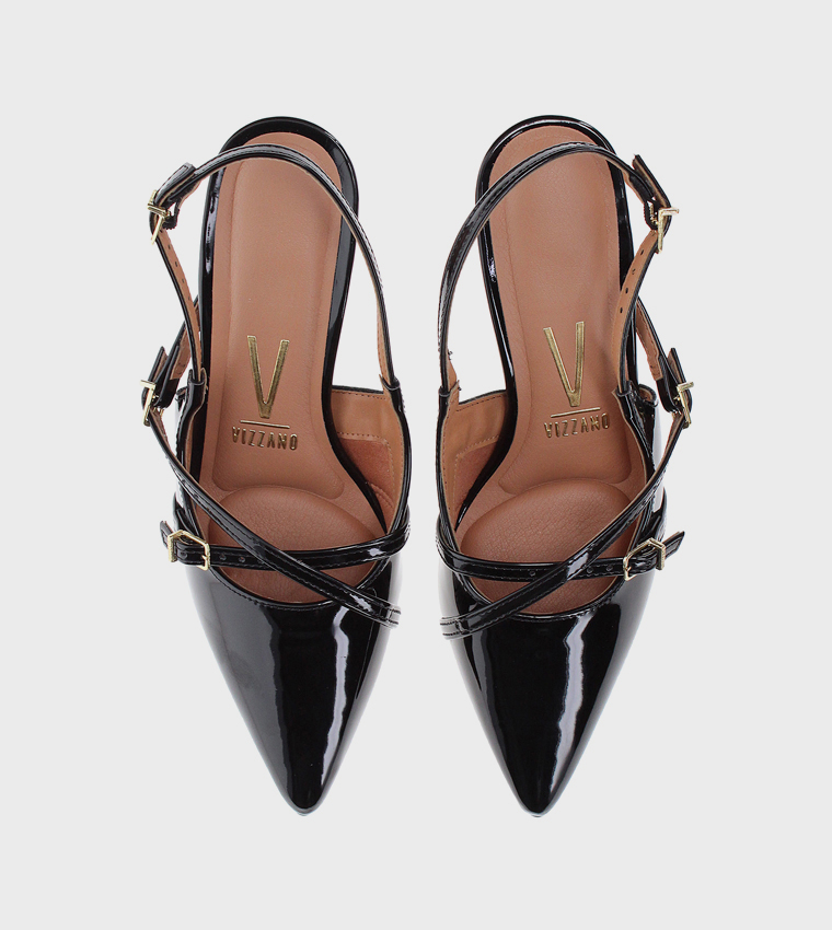 Pointed Toe Slingback Pumps