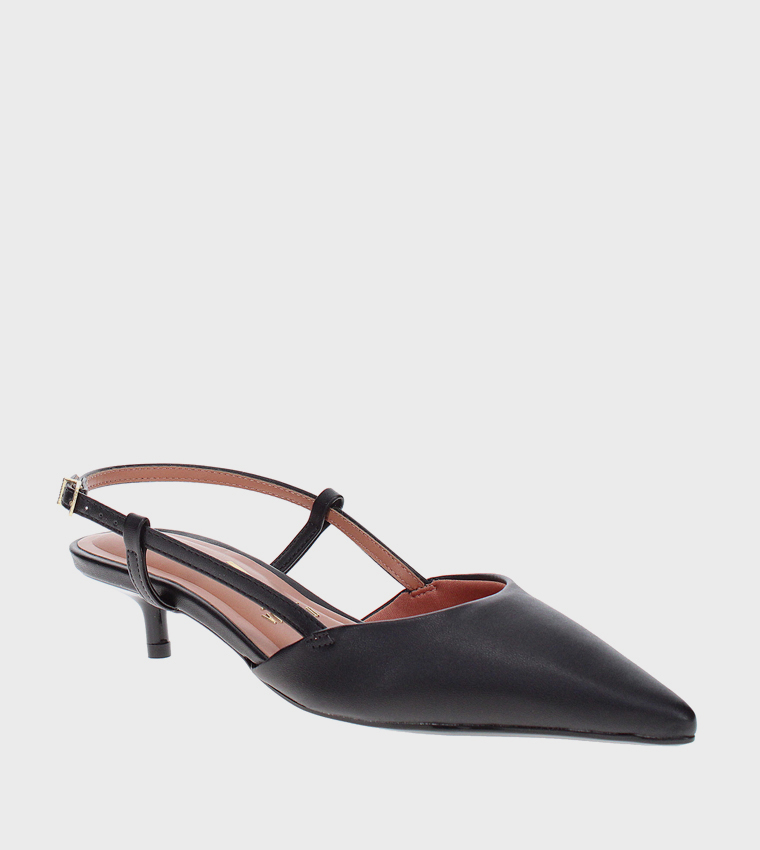 Pointed Toe Slingback Pumps