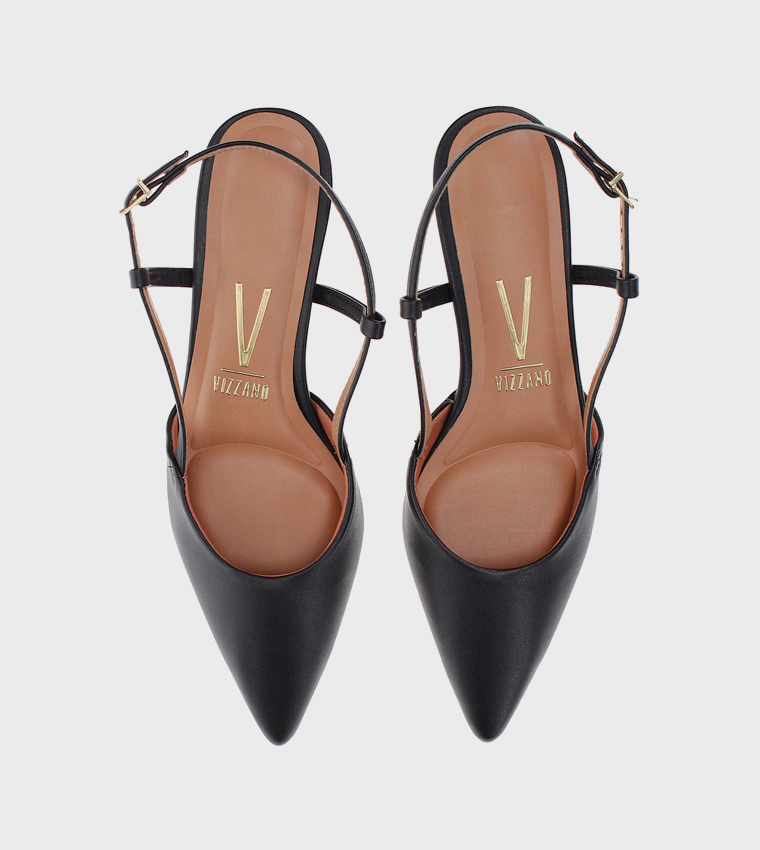 Pointed Toe Slingback Pumps