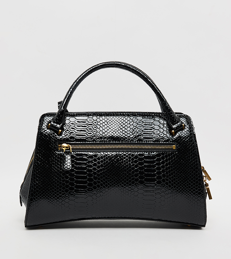 ANNITA Textured Girlfriend Satchel Bag
