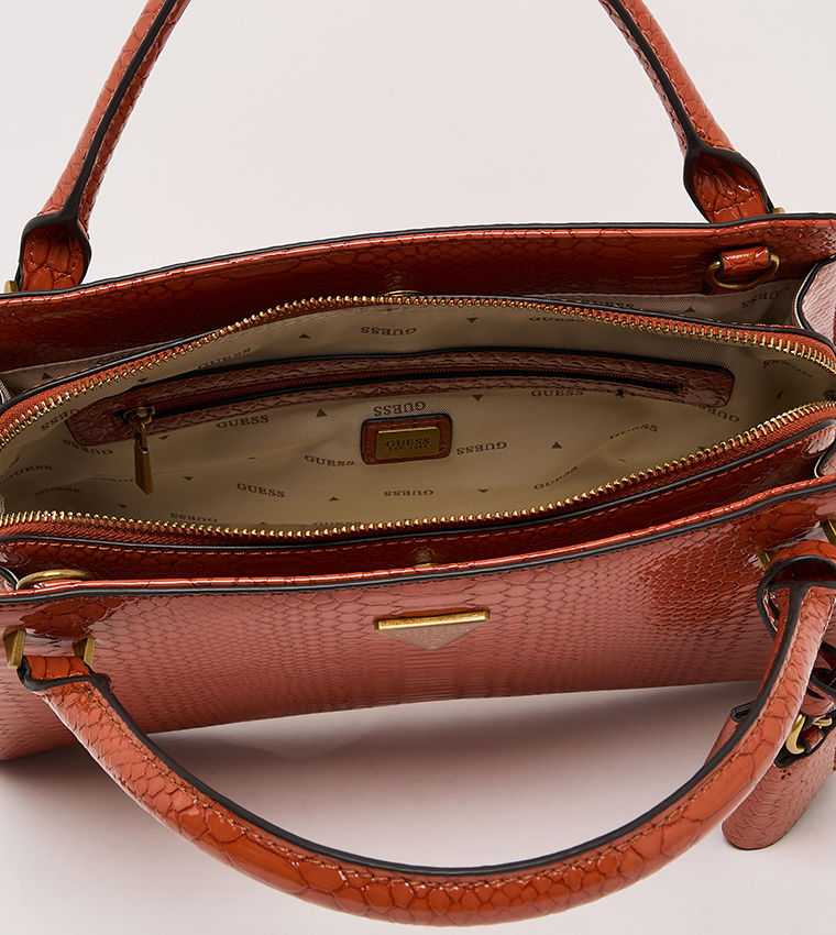 ANNITA Textured Girlfriend Satchel Bag