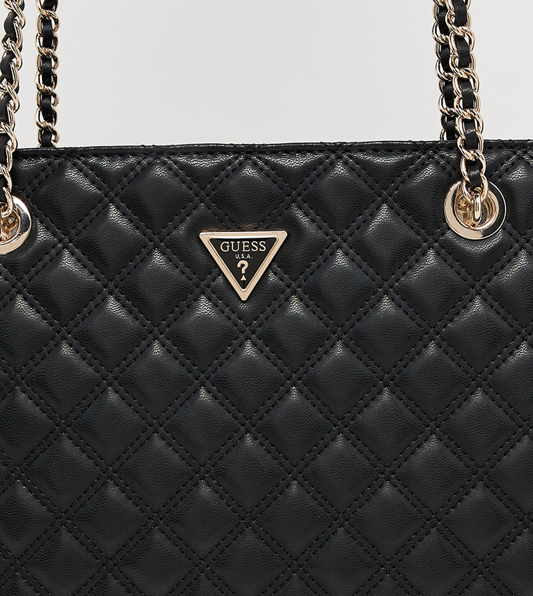 GIULLY II Quilted Tote Bag, Large