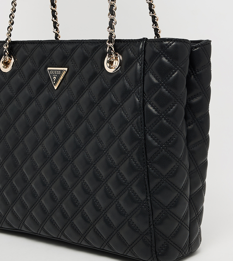 GIULLY II Quilted Tote Bag, Large