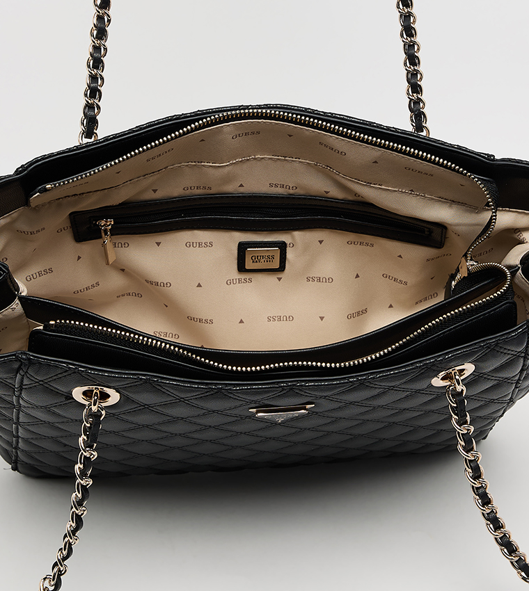 GIULLY II Quilted Tote Bag, Large