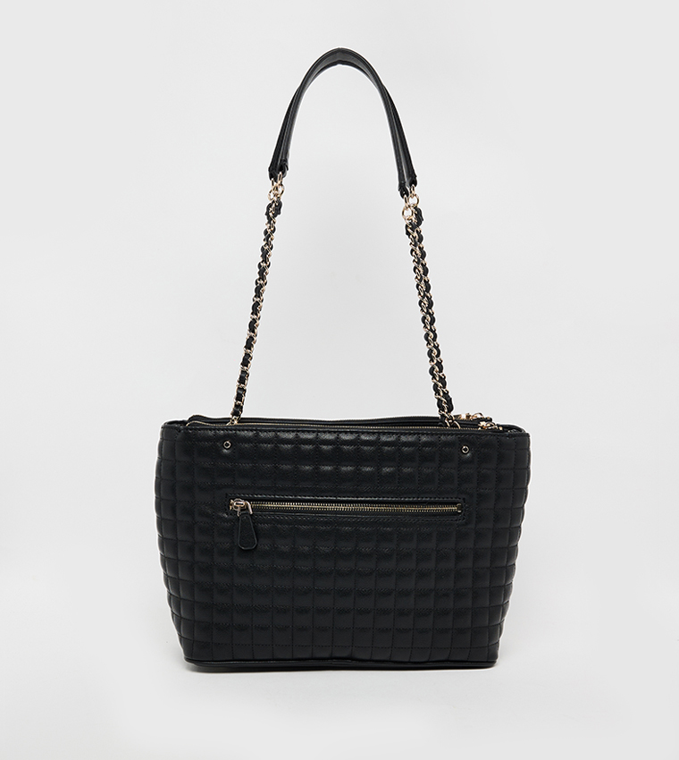 NADIRA STATUS Quilted Tote Bag