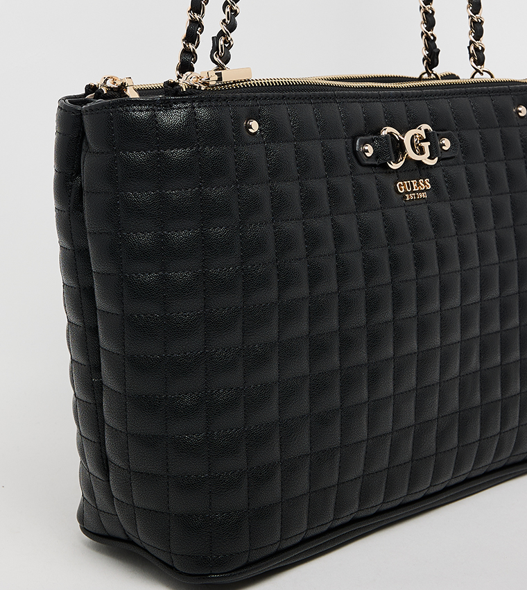 NADIRA STATUS Quilted Tote Bag