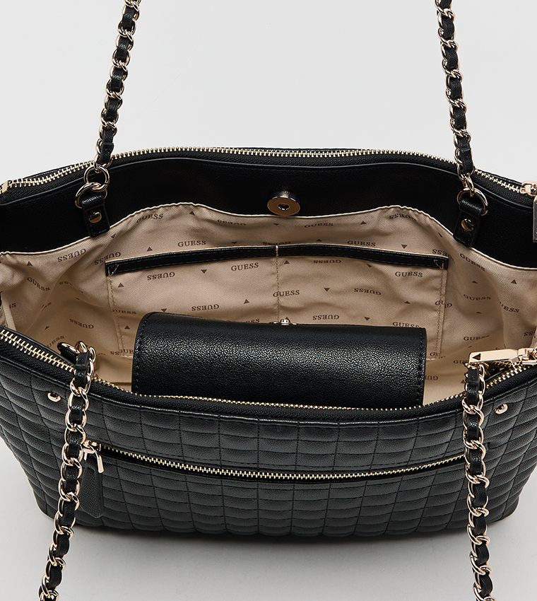 NADIRA STATUS Quilted Tote Bag