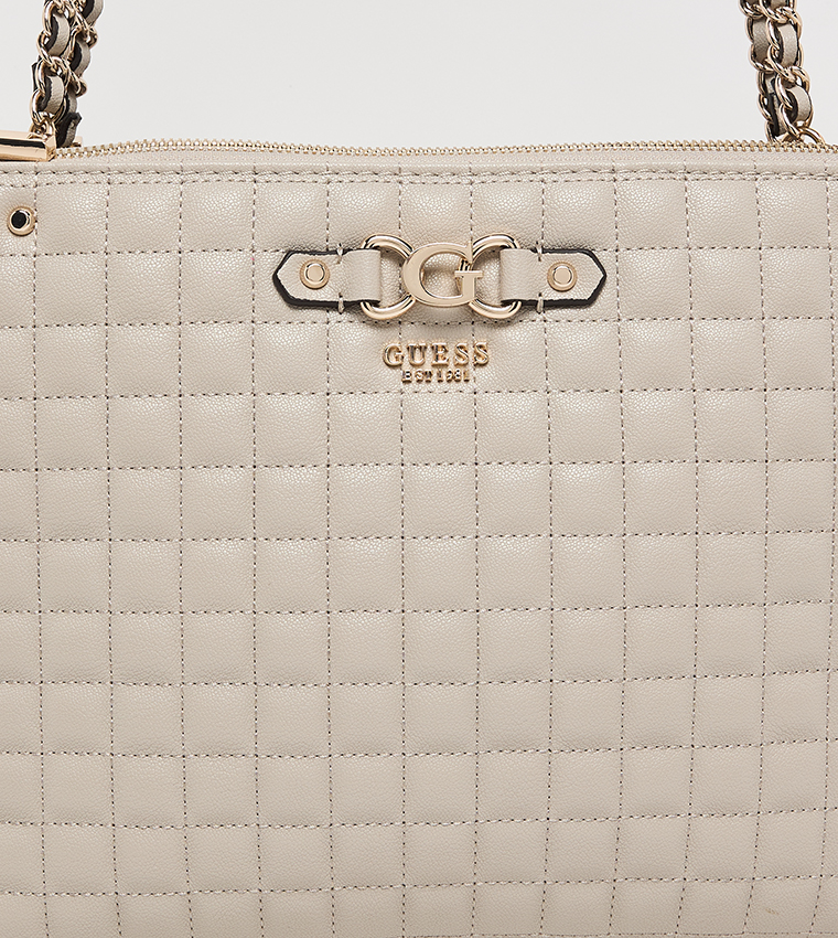 NADIRA STATUS Quilted Tote Bag