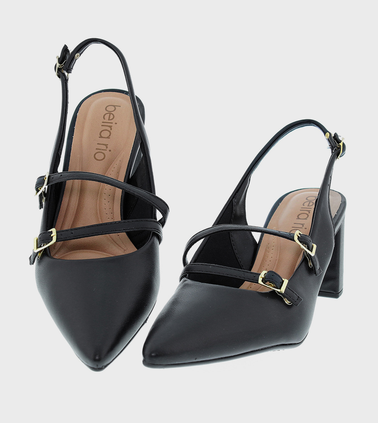 Pointed Toe Slingback Pumps