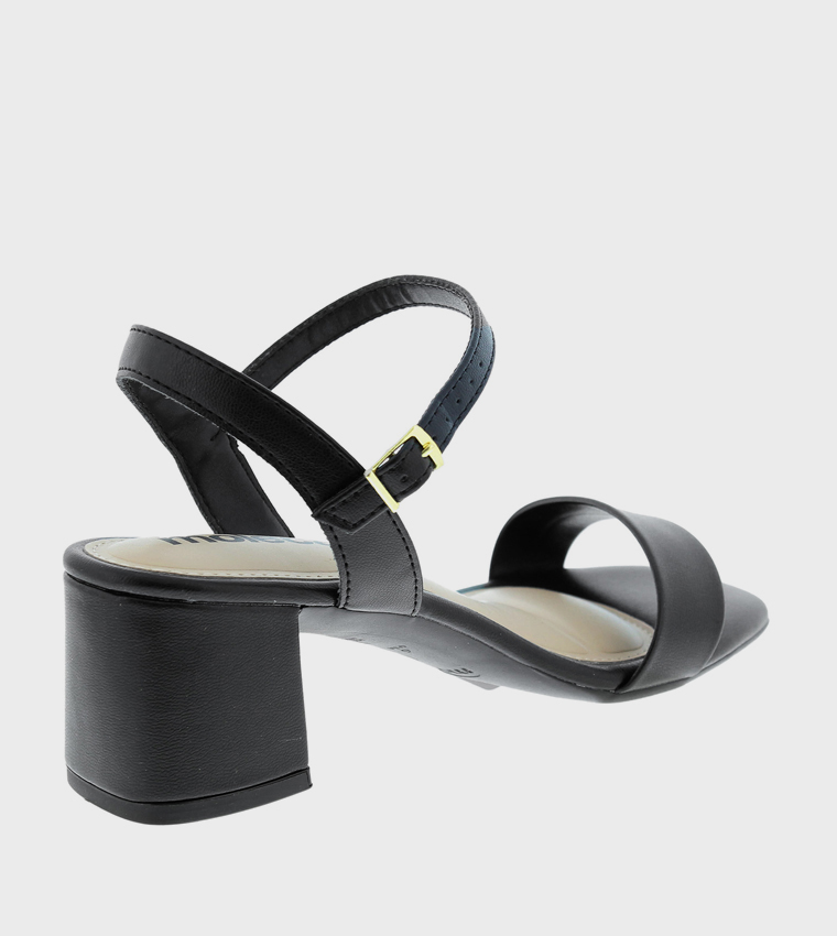 Open Toe Block Heel Sandals