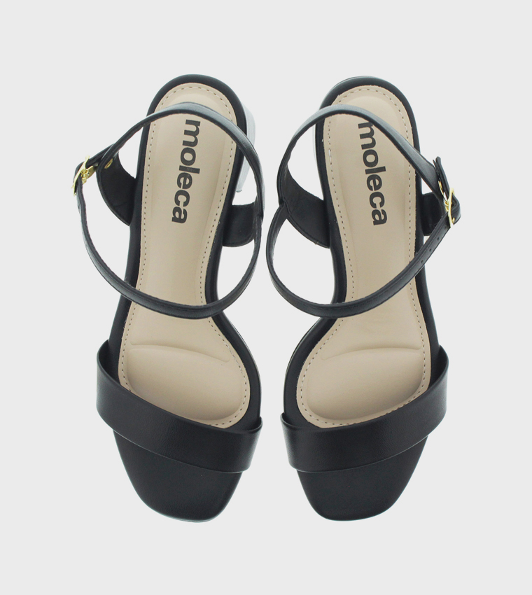 Open Toe Block Heel Sandals