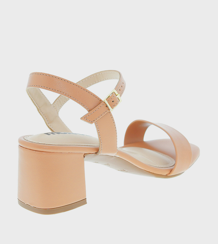 Open Toe Block Heel Sandals