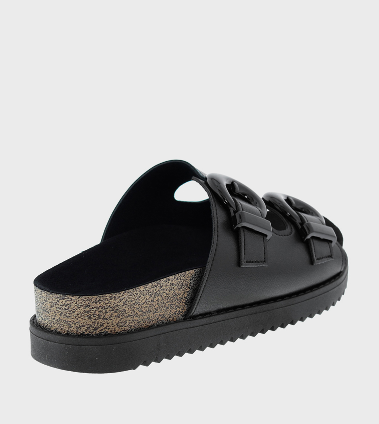 Buckle Strap Comfort Sandals