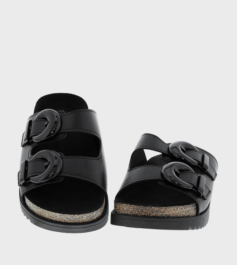 Buckle Strap Comfort Sandals