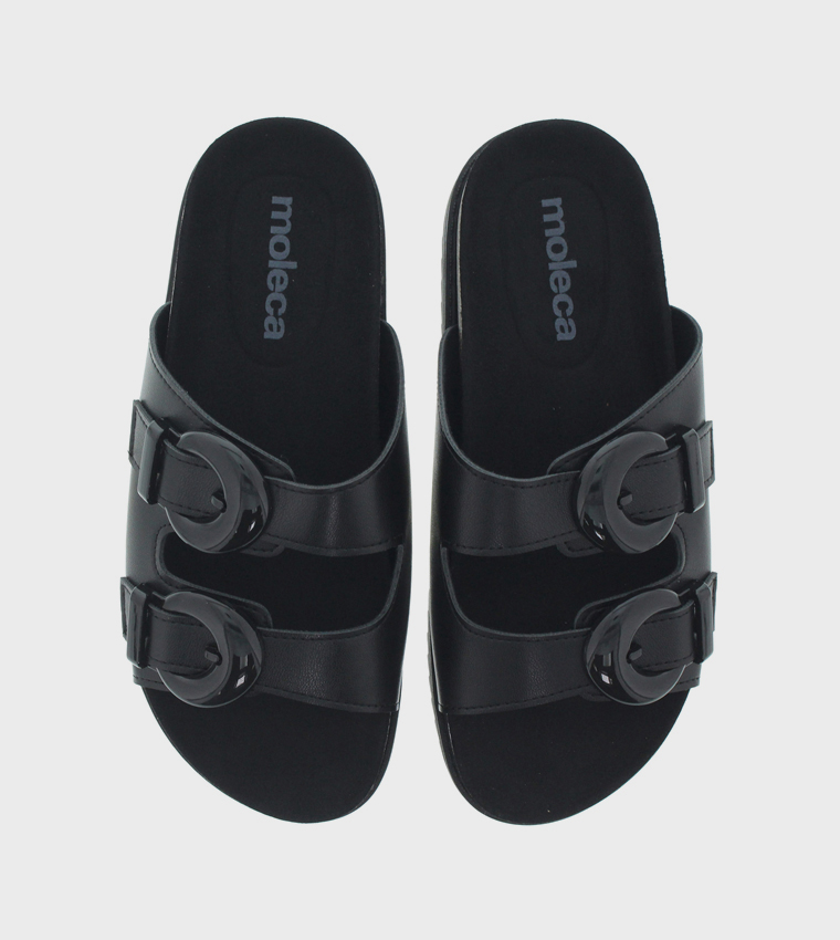 Buckle Strap Comfort Sandals