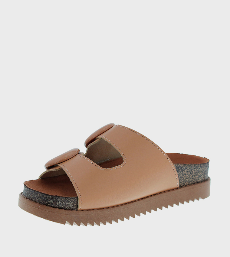 Buckle Strap Comfort Sandals