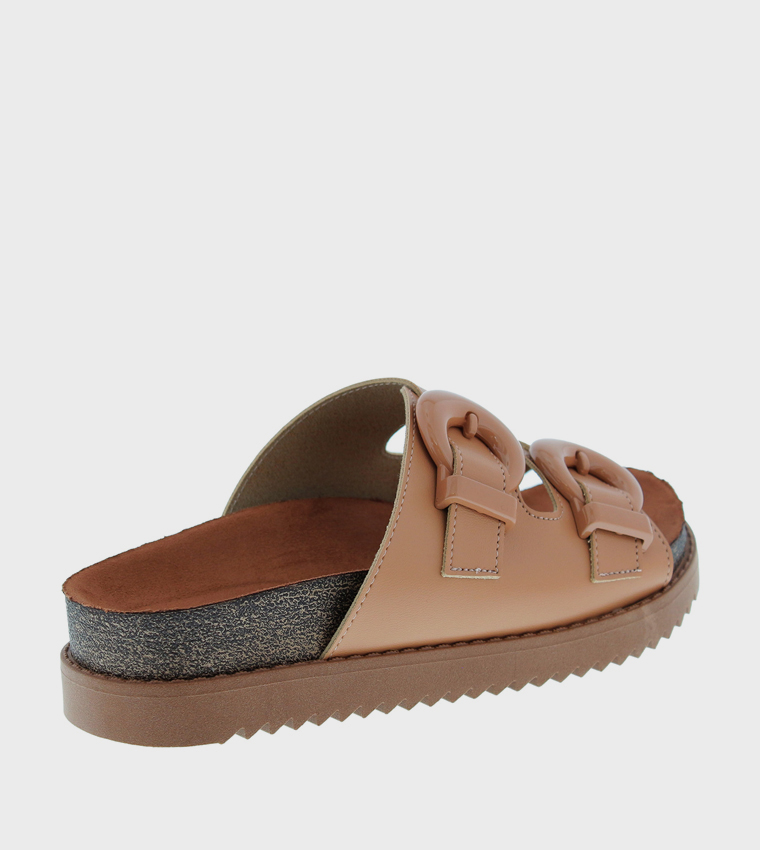 Buckle Strap Comfort Sandals