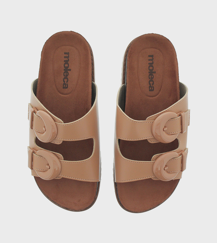 Buckle Strap Comfort Sandals