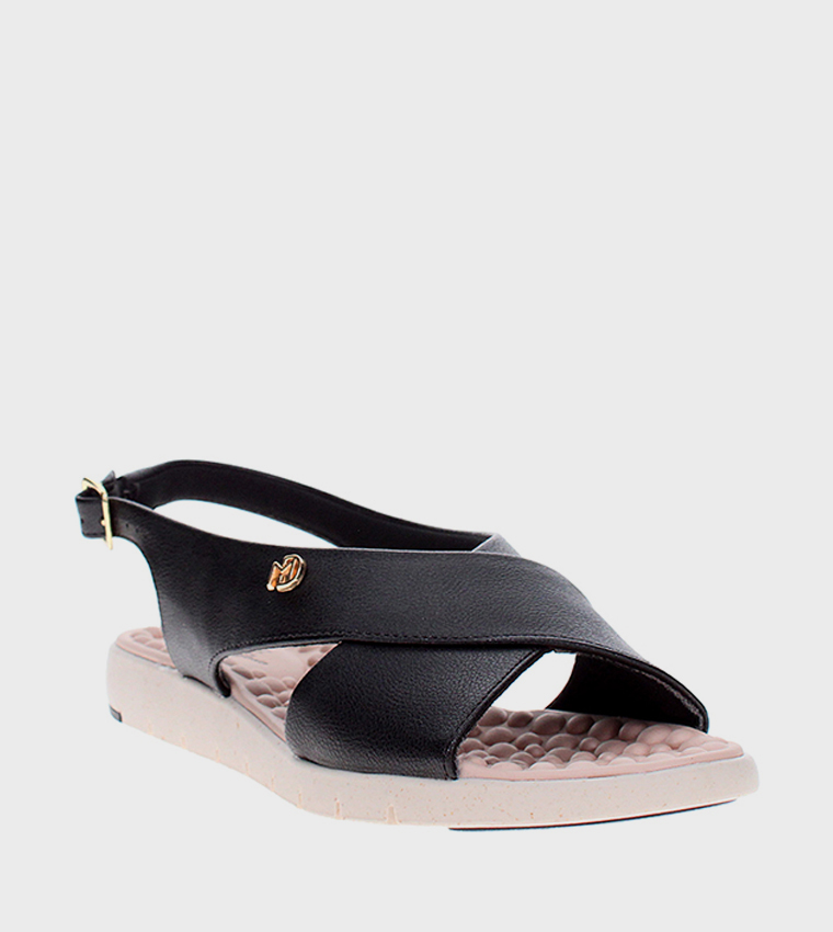 Open Toe Slingback Comfort Sandals