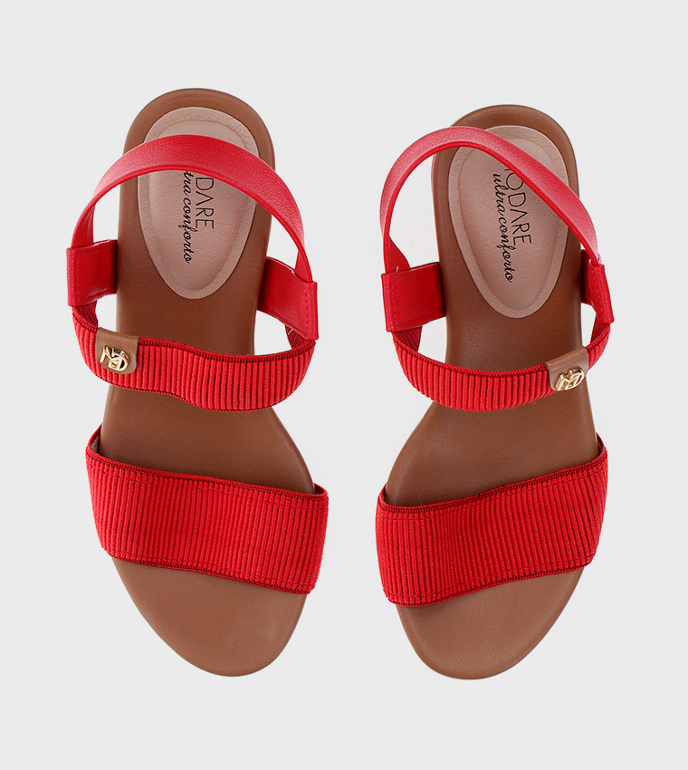 Open Toe Slingback Heel Sandals