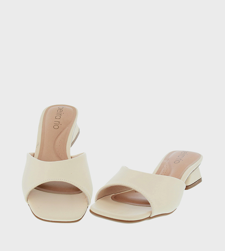 Square Toe Heel Sandals