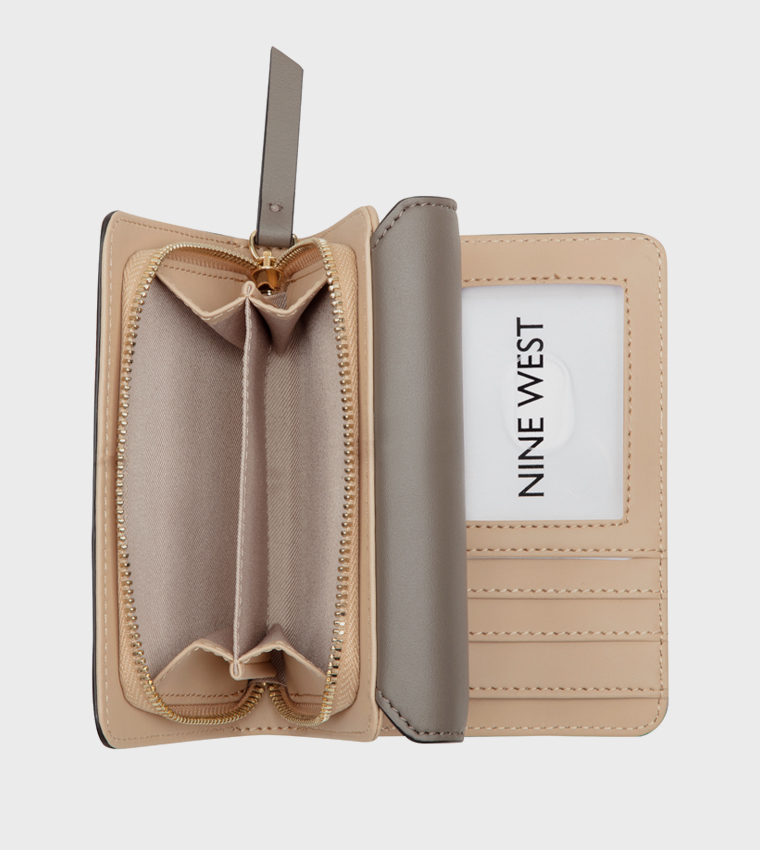 CAIREANN Monogram Patterned Mini Wallet