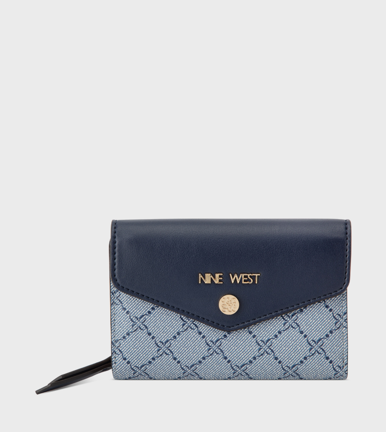 CAIREANN Monogram Patterned Mini Wallet
