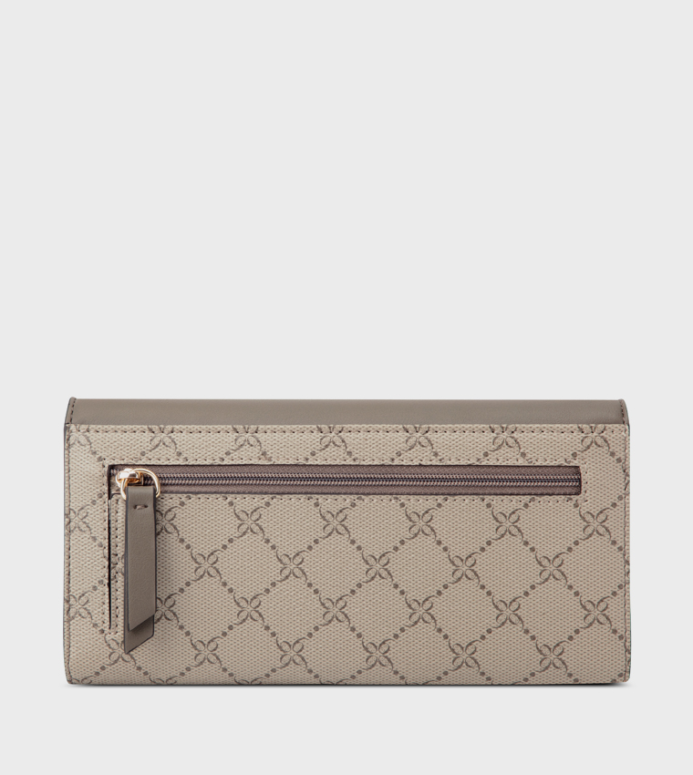 CAIREANN Monogram Patterned Wallet