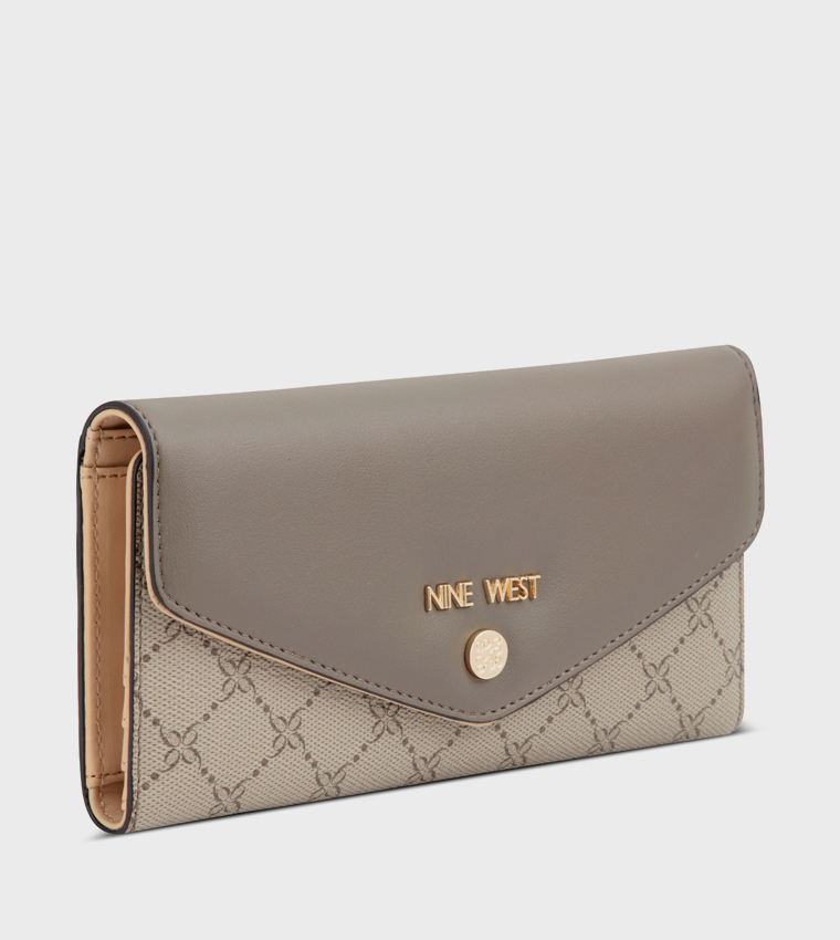 CAIREANN Monogram Patterned Wallet