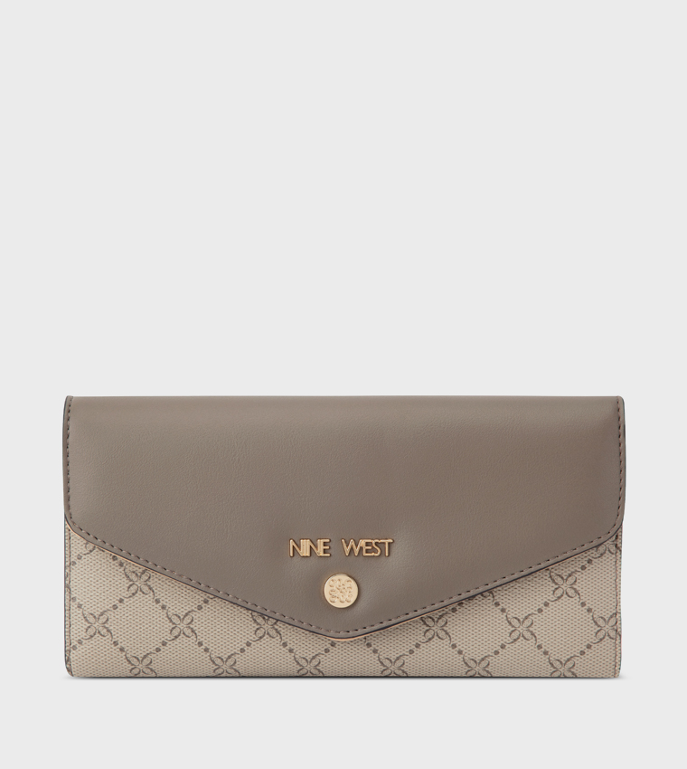 CAIREANN Monogram Patterned Wallet