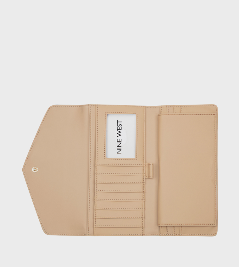 CAIREANN Monogram Patterned Wallet