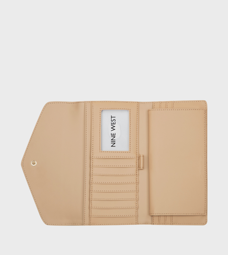 CAIREANN Monogram Patterned Wallet