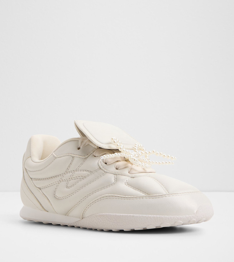 سنيكرز جري بمقدمة مستديرة 