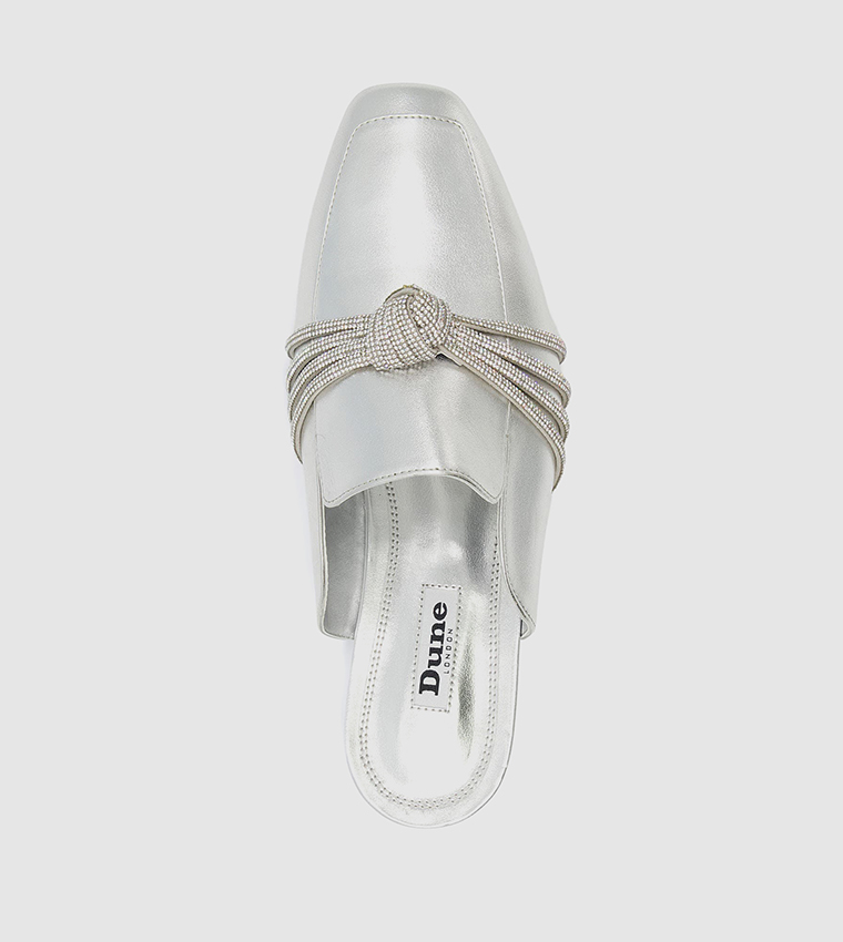 GIAS Embellished Loafer Mules