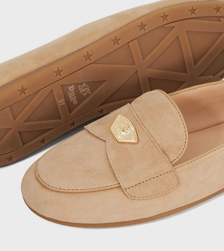 GINA Metal Accent Ballerinas