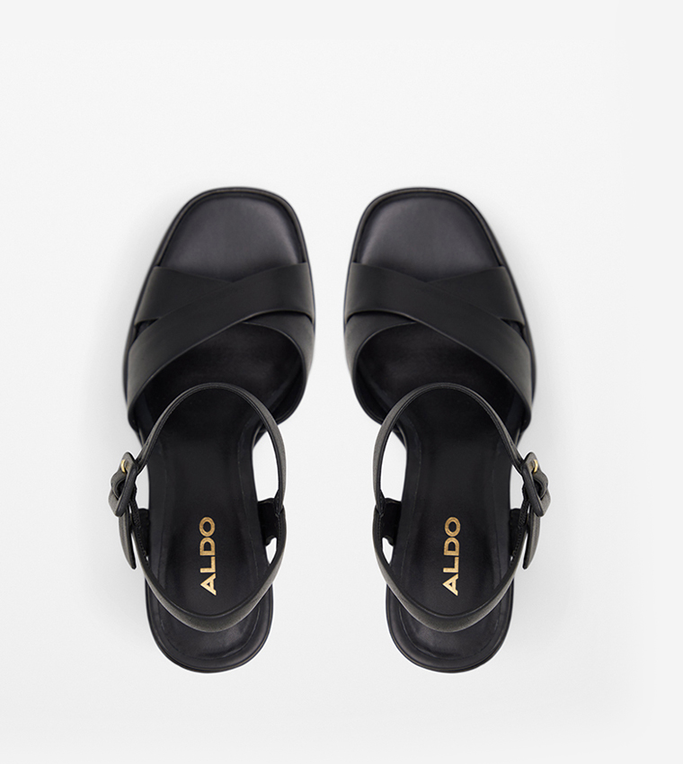 GISELL Ankle Strap Platform Heels
