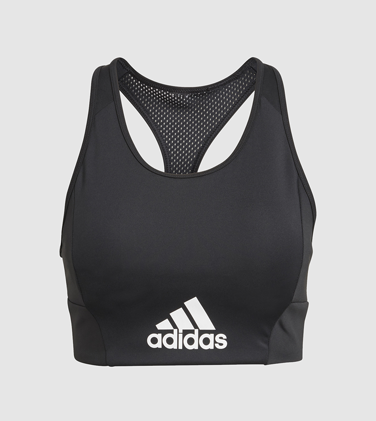 Buy Adidas Aero Ready Designed 2 Move Logo Padded Sports Bra Top In  Multiple Colors