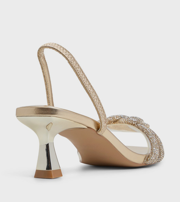 GLOWING Embellished Heeled Sandals