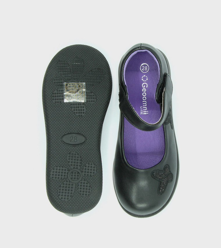 ZEPHIR2 Embroidery Detail School Shoes