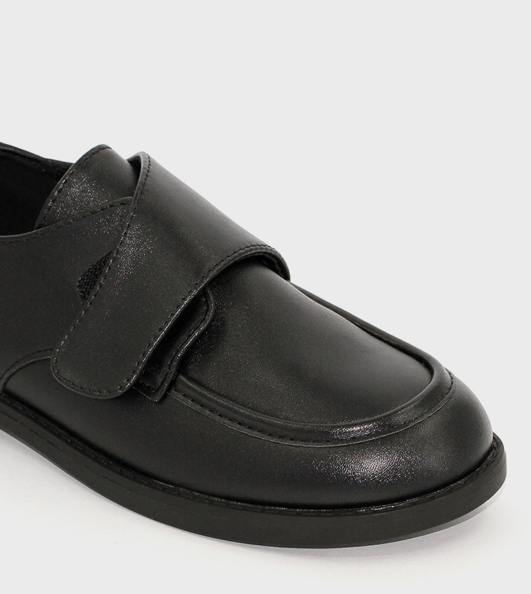 DUKE2 Velcro Closure School Shoes