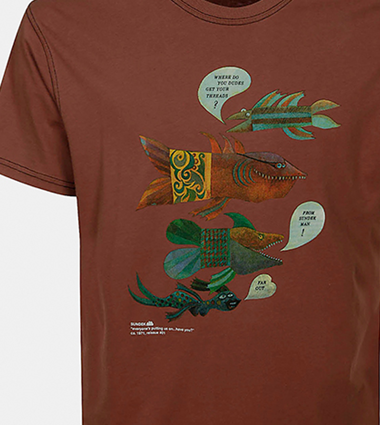 Printed Short Sleeves Casual T-Shirt
